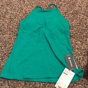 Athleta High Neck Tankini Top